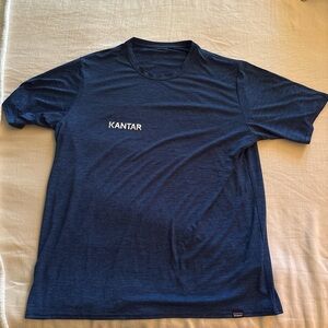 Patagonia Men's Blue T-Shirt size XL